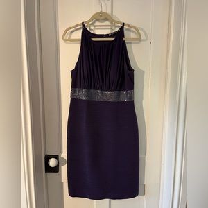 Size 8 JS Boutique dress in purple